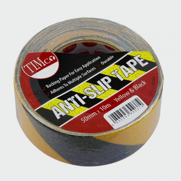 Anti Slip Tape 10M x 50mm Black / Yellow